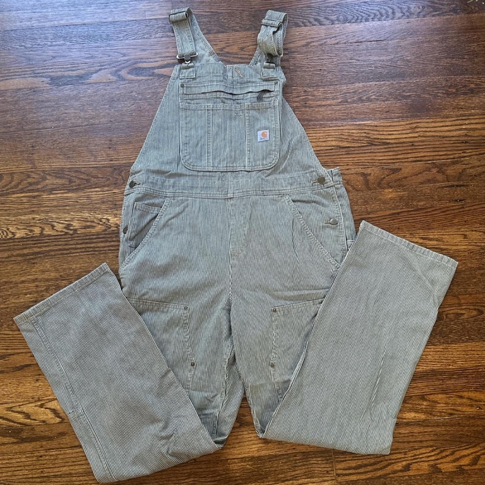 Carhartt Women's Striped Jumpsuit